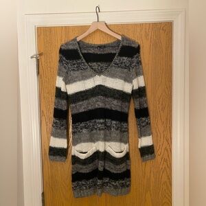 Ultra Flirt Monochrome Knit Dress